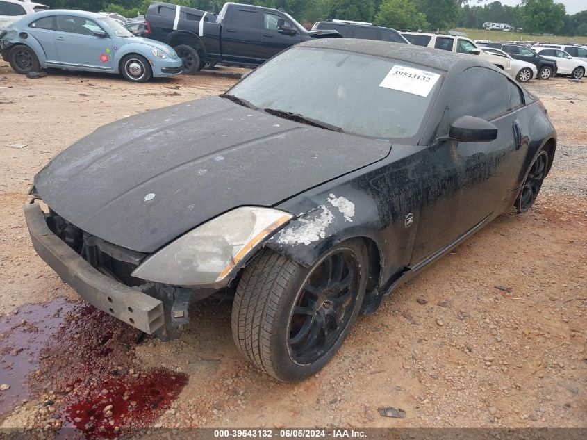 2006 Nissan 350Z Enthusiast VIN: JN1AZ34D56M308066 Lot: 39543132