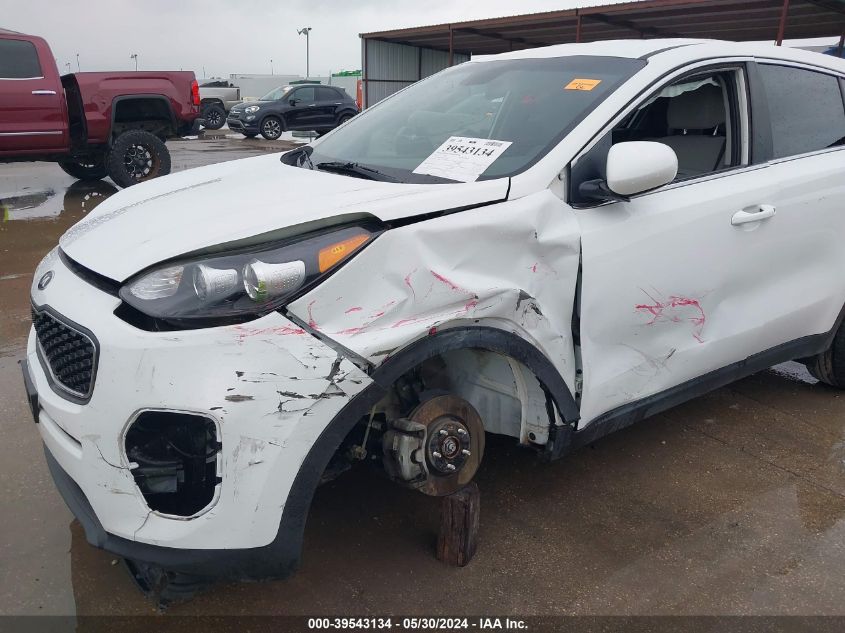 2018 Kia Sportage Lx VIN: KNDPM3ACXJ7445156 Lot: 39543134