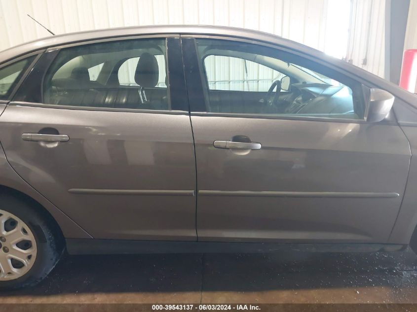 2012 Ford Focus Se VIN: 1FAHP3F21CL294784 Lot: 39543137