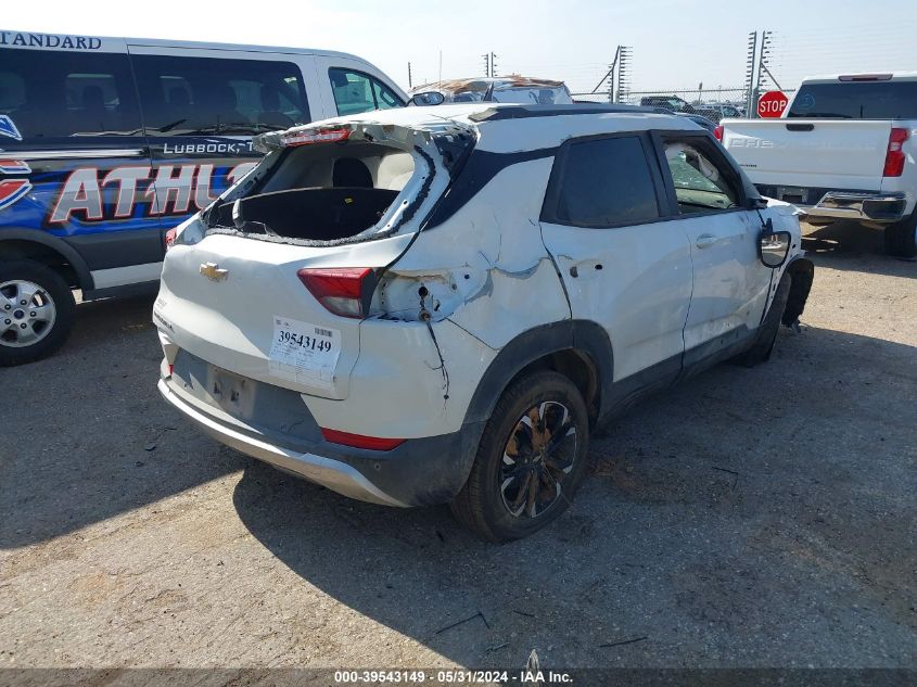 2022 Chevrolet Trailblazer Fwd Lt VIN: KL79MPSLXNB082582 Lot: 39543149