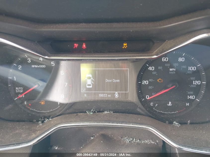 2022 Chevrolet Trailblazer Fwd Lt VIN: KL79MPSLXNB082582 Lot: 39543149