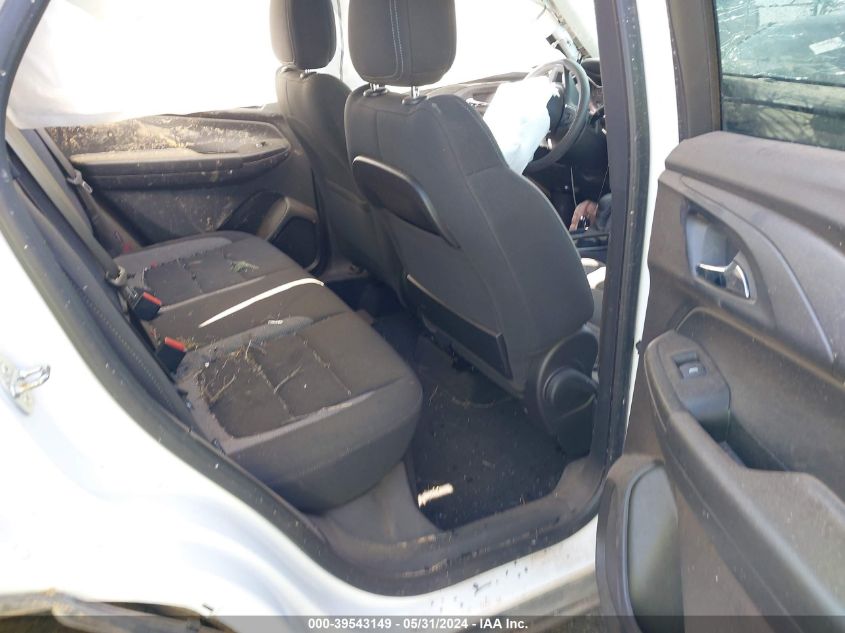 2022 Chevrolet Trailblazer Fwd Lt VIN: KL79MPSLXNB082582 Lot: 39543149