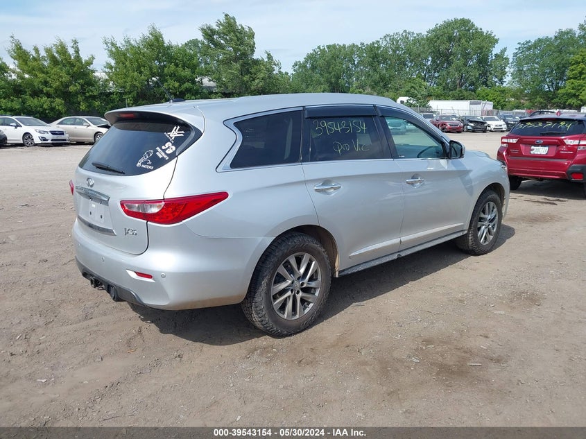 2013 Infiniti Jx35 VIN: 5N1AL0MM0DC333758 Lot: 39543154