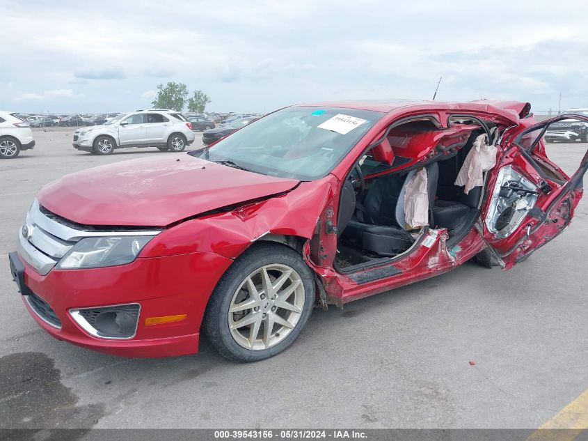 2012 Ford Fusion Sel VIN: 3FAHP0JG9CR397051 Lot: 39543156