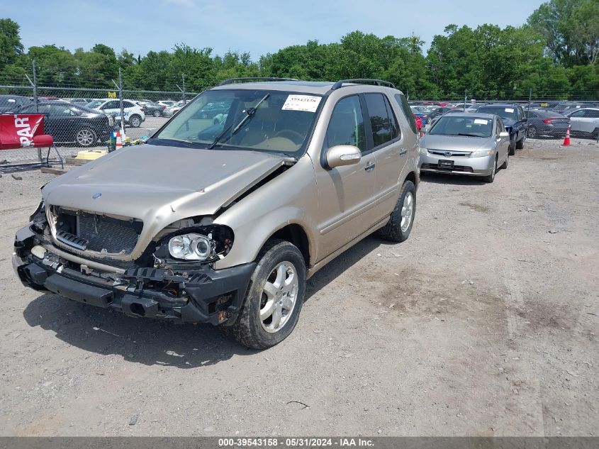 2002 Mercedes-Benz Ml 500 VIN: 4JGAB75E62A335865 Lot: 39543158