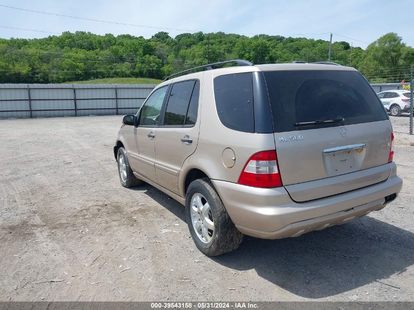 2002 Mercedes-Benz Ml 500 VIN: 4JGAB75E62A335865 Lot: 39543158