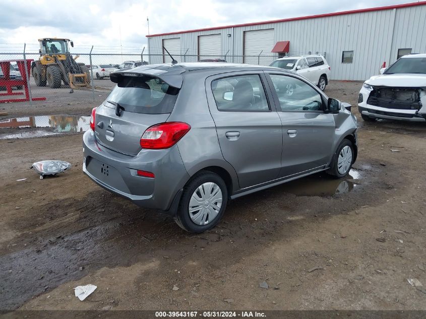 2020 Mitsubishi Mirage Es VIN: ML32A3HJ6LH003515 Lot: 39543167