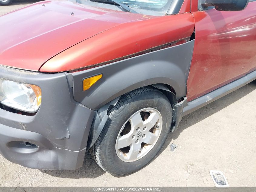 2005 Honda Element Ex VIN: 5J6YH28625L029841 Lot: 39543173