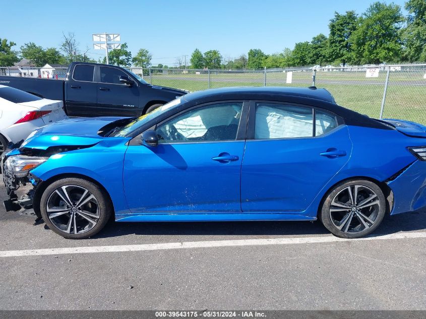 2021 Nissan Sentra Sr Xtronic Cvt VIN: 3N1AB8DV6MY210765 Lot: 39543175