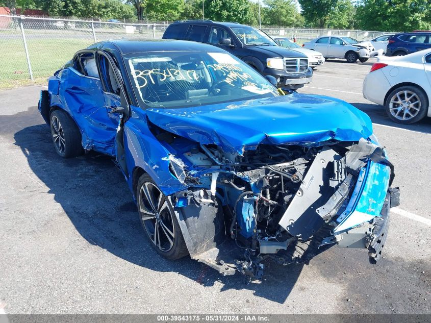 2021 Nissan Sentra Sr Xtronic Cvt VIN: 3N1AB8DV6MY210765 Lot: 39543175