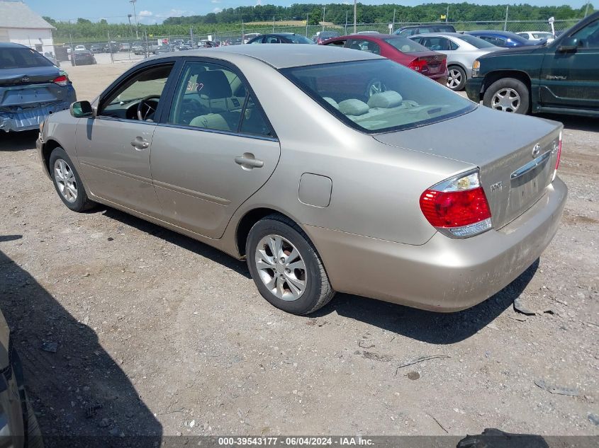 2005 Toyota Camry Le V6 VIN: 4T1BF30K15U617865 Lot: 39543177