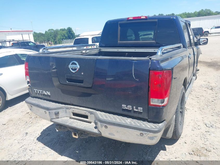 2007 Nissan Titan Le VIN: 1N6BA07A67N206082 Lot: 39543186