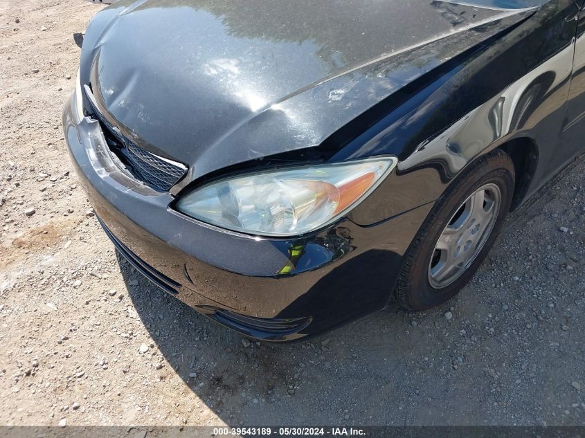 2003 Toyota Camry Le V6 VIN: 4T1BF30K63U039985 Lot: 39543189