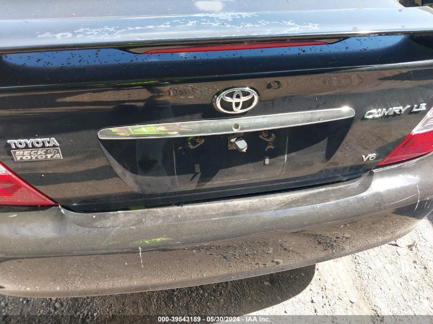 2003 Toyota Camry Le V6 VIN: 4T1BF30K63U039985 Lot: 39543189
