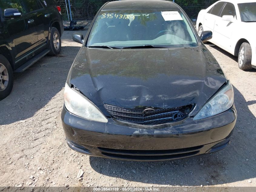 2003 Toyota Camry Le V6 VIN: 4T1BF30K63U039985 Lot: 39543189