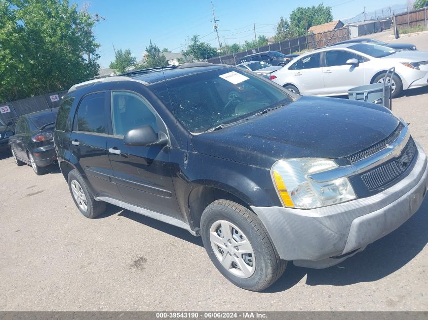 2005 Chevrolet Equinox Ls VIN: 2CNDL23F556113182 Lot: 39543190