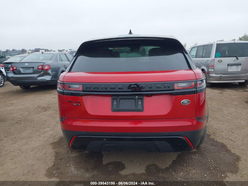 2019 Land Rover Range Rover Velar P340 S/P380 S VIN: SALYB2EV0KA794923 Lot: 39543195