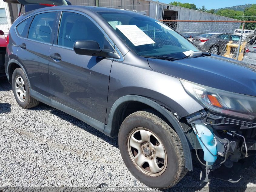 2015 Honda Cr-V Lx VIN: 3CZRM3H33FG708852 Lot: 39543198