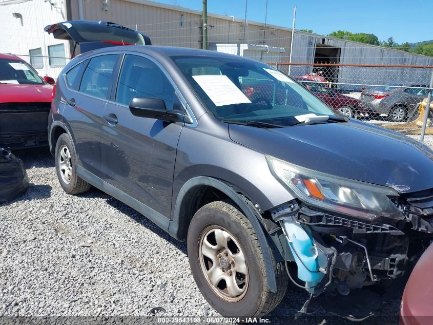 2015 Honda Cr-V Lx VIN: 3CZRM3H33FG708852 Lot: 39543198