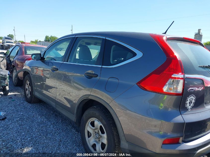 2015 Honda Cr-V Lx VIN: 3CZRM3H33FG708852 Lot: 39543198