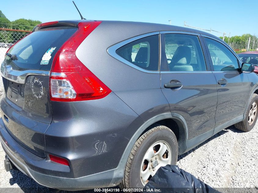 2015 Honda Cr-V Lx VIN: 3CZRM3H33FG708852 Lot: 39543198