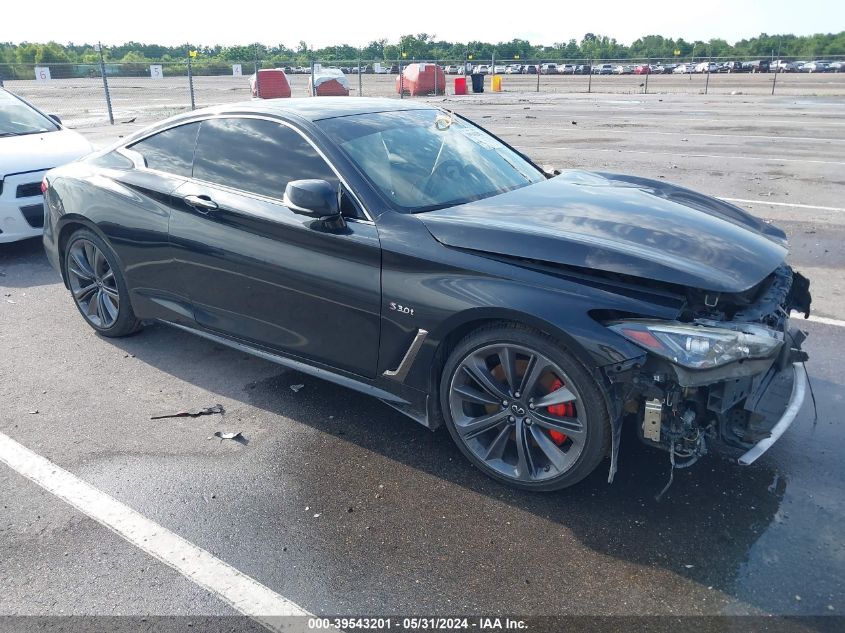 2020 Infiniti Q60 Red Sport 400 Awd VIN: JN1FV7EL9LM460040 Lot: 39543201