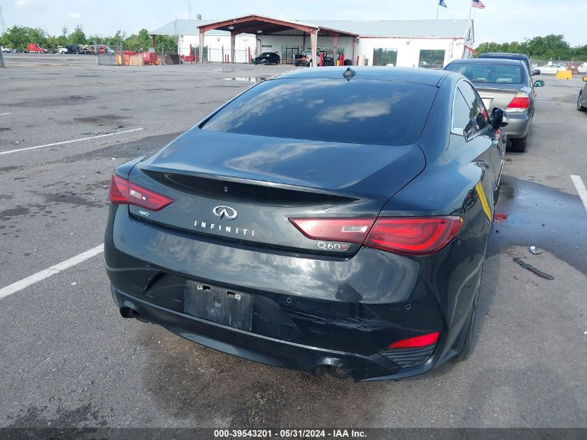 2020 Infiniti Q60 Red Sport 400 Awd VIN: JN1FV7EL9LM460040 Lot: 39543201