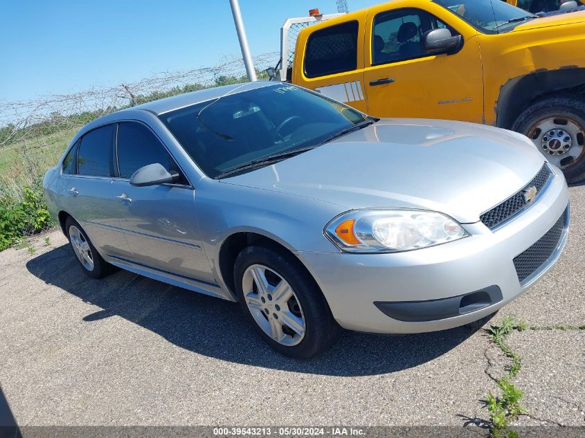 2012 Chevrolet Impala Police VIN: 2G1WD5E35C1223621 Lot: 39543213