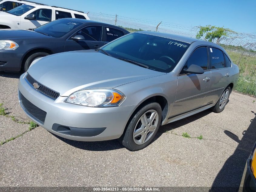 2012 Chevrolet Impala Police VIN: 2G1WD5E35C1223621 Lot: 39543213