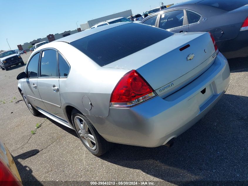 2012 Chevrolet Impala Police VIN: 2G1WD5E35C1223621 Lot: 39543213