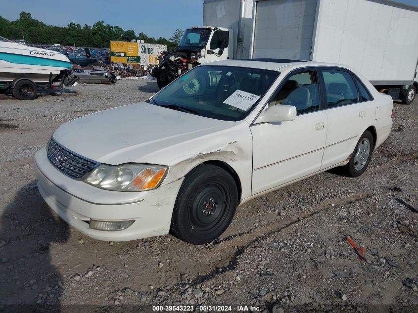 2003 Toyota Avalon Xls VIN: 4T1BF28BX3U308603 Lot: 39543223