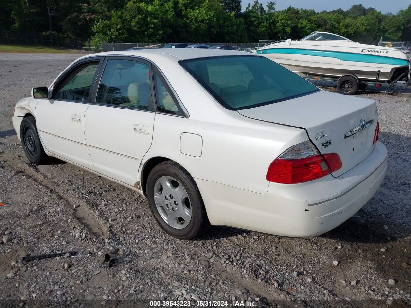 2003 Toyota Avalon Xls VIN: 4T1BF28BX3U308603 Lot: 39543223