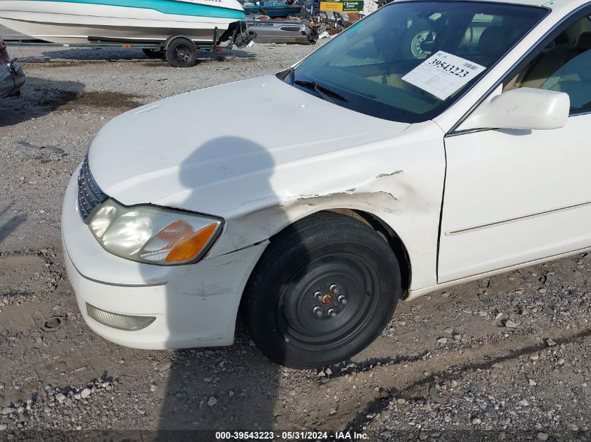 2003 Toyota Avalon Xls VIN: 4T1BF28BX3U308603 Lot: 39543223