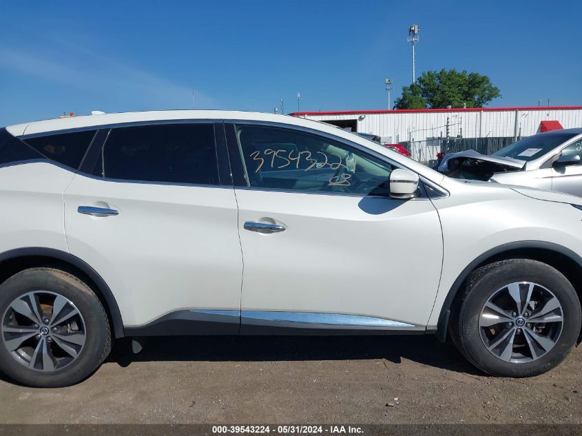 2020 Nissan Murano S Intelligent Awd VIN: 5N1AZ2AS6LN113170 Lot: 39543224