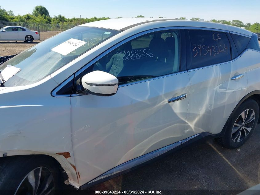 2020 Nissan Murano S Intelligent Awd VIN: 5N1AZ2AS6LN113170 Lot: 39543224