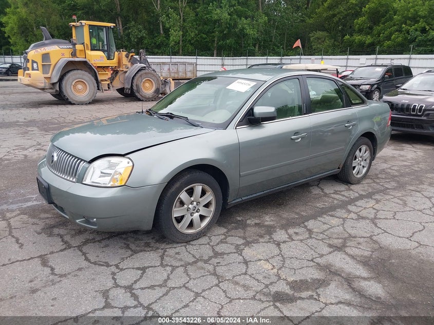 2005 Mercury Montego Luxury VIN: 1MEFM40105G612159 Lot: 39543226