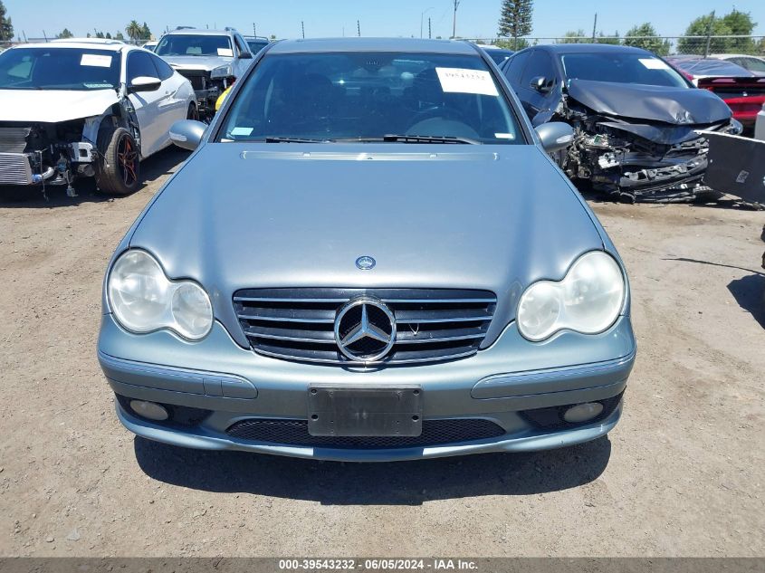 2005 Mercedes-Benz C 230 Kompressor Sport VIN: WDBRF40J25F610118 Lot: 39543232