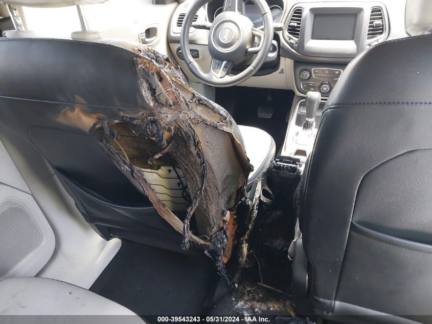 2018 Jeep Compass Latitude Fwd VIN: 3C4NJCBB4JT204257 Lot: 39543243