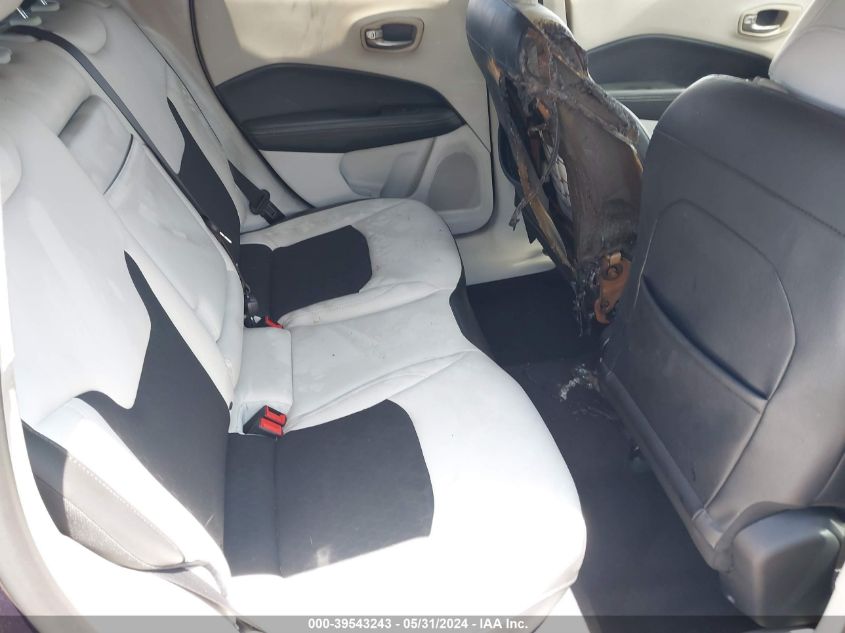 2018 Jeep Compass Latitude Fwd VIN: 3C4NJCBB4JT204257 Lot: 39543243