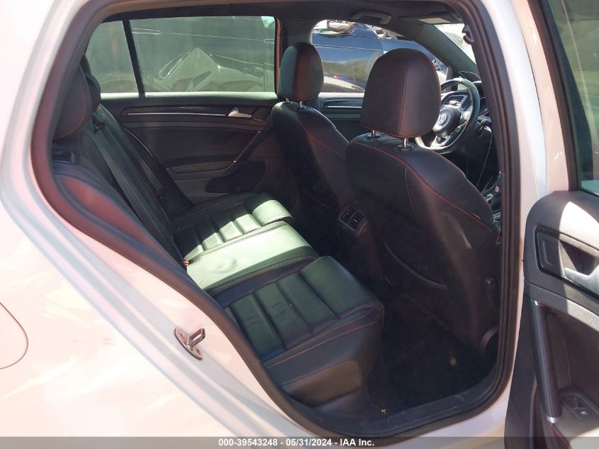 2015 Volkswagen Golf Gti VIN: 3VW4T7AU0FM080714 Lot: 39543248