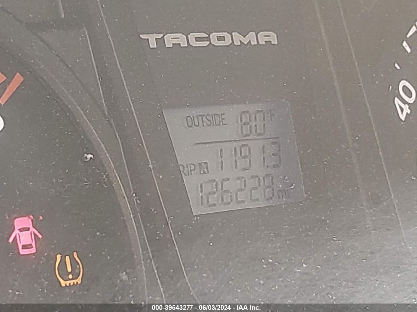 2016 Toyota Tacoma Sr VIN: 5TFSX5EN5GX045197 Lot: 39543277