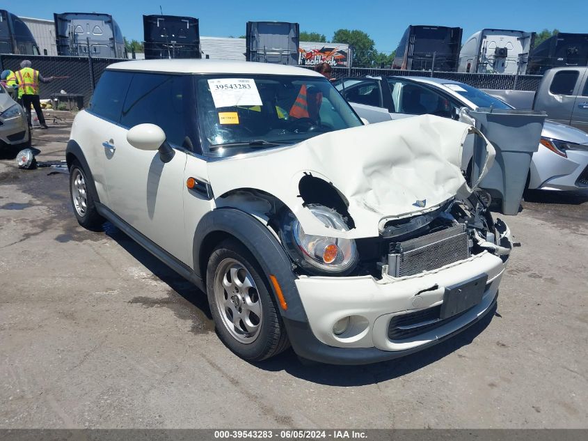 2012 Mini Cooper VIN: WMWSU3C55CT261890 Lot: 39543283