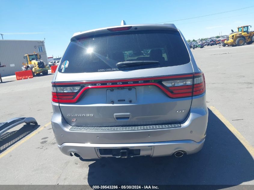 2018 Dodge Durango Gt Awd VIN: 1C4RDJDG3JC290601 Lot: 39543286