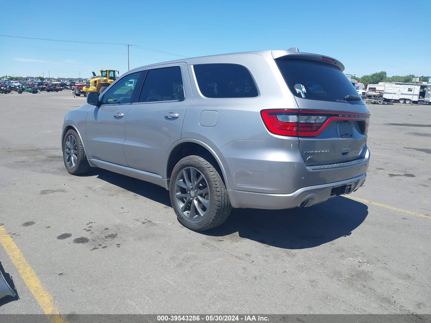 VIN 1C4RDJDG3JC290601 2018 DODGE DURANGO GT AWD