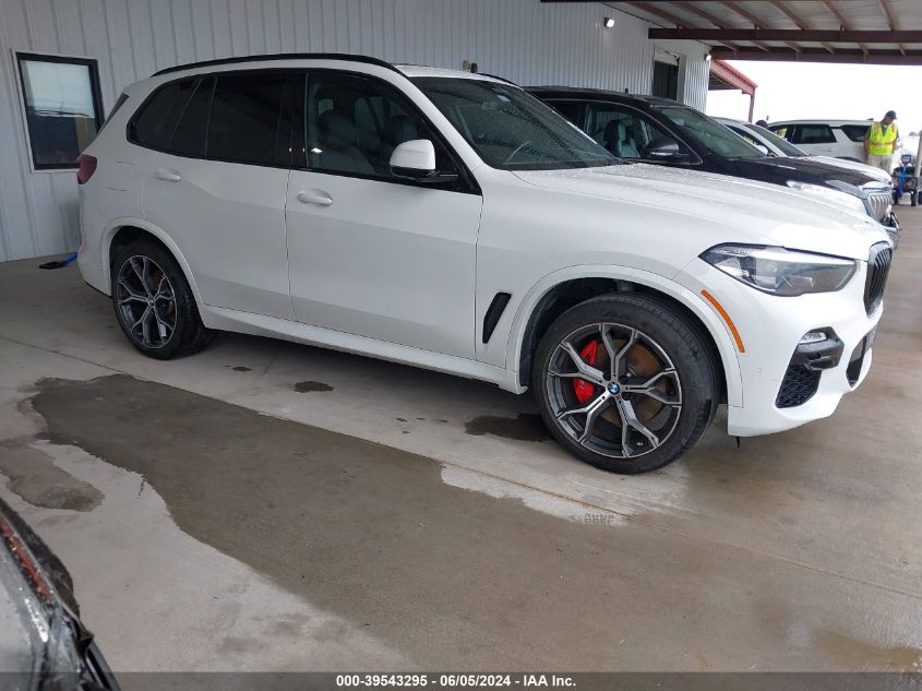 2021 BMW X5 Sdrive40I VIN: 5UXCR4C03M9G55536 Lot: 39543295