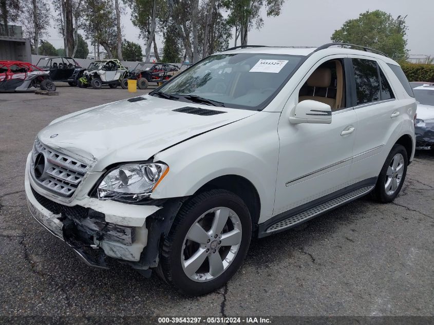 2011 Mercedes-Benz Ml 350 VIN: 4JGBB5GB8BA712000 Lot: 39543297