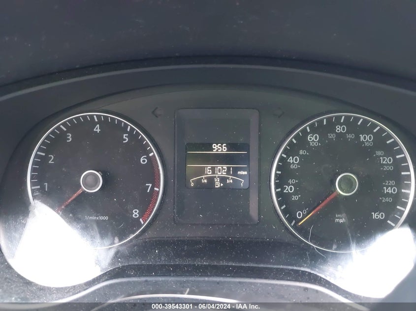 2012 Volkswagen Jetta 2.5L Se VIN: 3VWDP7AJ7CM450725 Lot: 39543301