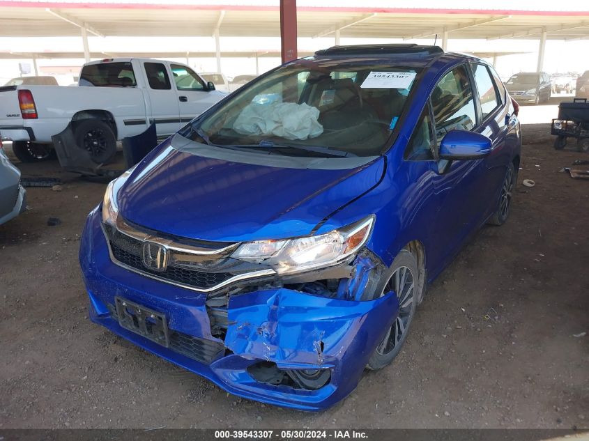 2018 Honda Fit Ex-L VIN: 3HGGK5H0XJM710307 Lot: 39543307