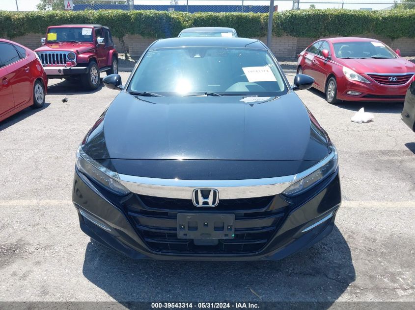 2018 Honda Accord Hybrid VIN: 1HGCV3F10JA001677 Lot: 39543314