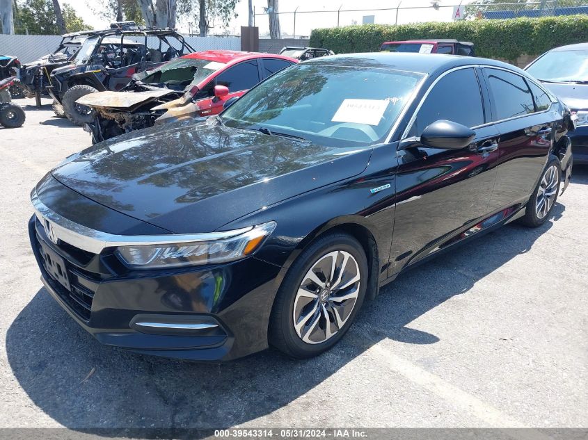 2018 Honda Accord Hybrid VIN: 1HGCV3F10JA001677 Lot: 39543314